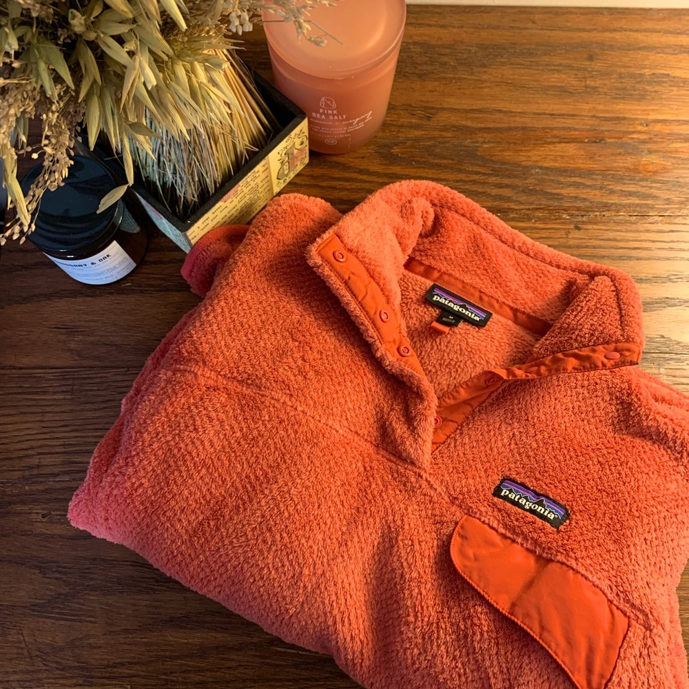 Patagonia Re-Tool Snap-T Fleece Pullover Pink